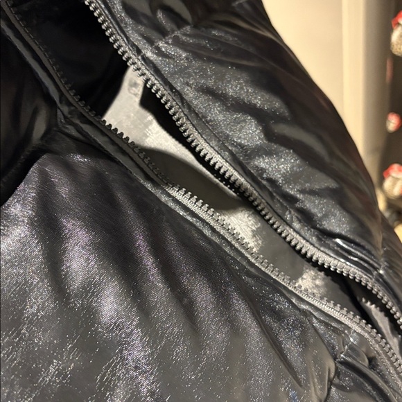 Black Puffer Jacket - Picture 4 of 5